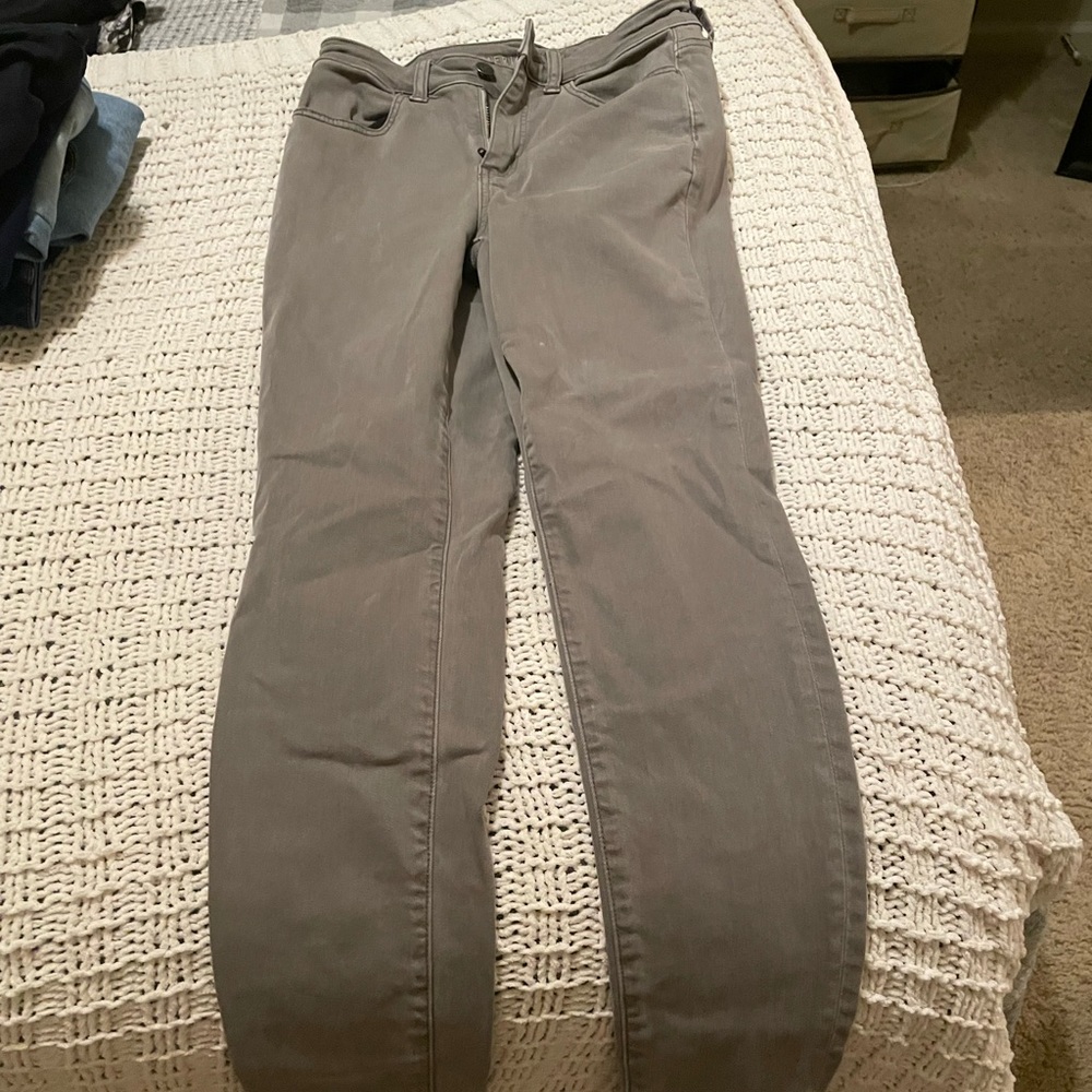 Grey jeans